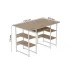 Комп'ютерний стіл Ferrum-decor Тім 75x140x60 білий ДСП Дуб Сан-Маріно 16мм Комп'ютерний стіл Ferrum-decor Тім 75x140x60 білий ДСП Дуб Сан-Маріно 16мм