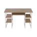 Компьютерный стол Ferrum-decor Тим 75x120x70 белый ДСП Дуб Сан-Марино 32мм