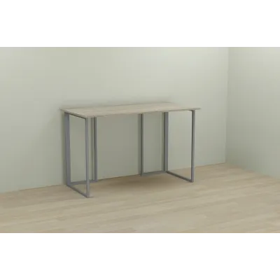 Компьютерный стол Ferrum-decor Ханна 75x100x60 серый ДСП Дуб Сонома 16мм Компьютерный стол Ferrum-decor Ханна 75x100x60 серый ДСП Дуб Сонома 16мм