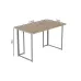 Компьютерный стол Ferrum-decor Ханна 75x120x60 серый ДСП Дуб Сан-Марино 16мм Компьютерный стол Ferrum-decor Ханна 75x120x60 серый ДСП Дуб Сан-Марино 16мм