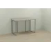 Компьютерный стол Ferrum-decor Ханна 75x100x70 серый ДСП Дуб Сонома 32мм
