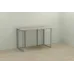 Компьютерный стол Ferrum-decor Ханна 75x120x70 серый ДСП Дуб Сонома 16мм