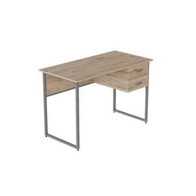 Компьютерный стол Ferrum-decor Дакота 75x120x70 серый ДСП Дуб Сан-Марино 32мм Компьютерный стол Ferrum-decor Дакота 75x120x70 серый ДСП Дуб Сан-Марино 32мм