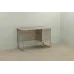 Комп'ютерний стіл Ferrum-decor Гаррі 75x120x60 сірий ДСП Дуб Сонома 16мм