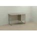Комп'ютерний стіл Ferrum-decor Гаррі 75x140x60 сірий ДСП Дуб Сонома 32мм