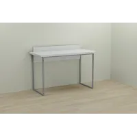 Комп'ютерний стіл Ferrum-decor Скай 75x100x60 сірий ДСП Біле 32мм