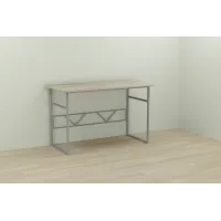 Комп'ютерний стіл Ferrum-decor Райан 75x100x60 сірий ДСП Дуб Сонома 16мм