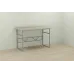 Комп'ютерний стіл Ferrum-decor Райан 75x140x60 сірий ДСП Дуб Сонома 32мм