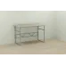 Комп'ютерний стіл Ferrum-decor Райан 75x100x70 сірий ДСП Дуб Сонома 16мм