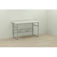 Комп'ютерний стіл Ferrum-decor Раян 75x100x70 сірий ДСП Біле 32мм