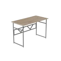 Компьютерный стол Ferrum-decor Раян 75x120x70 серый ДСП Дуб Сан-Марино 32мм Компьютерный стол Ferrum-decor Раян 75x120x70 серый ДСП Дуб Сан-Марино 32мм