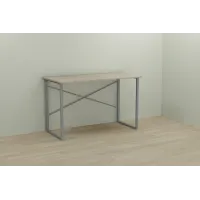 Компьютерный стол Ferrum-decor Дейв 75x140x60 серый ДСП Дуб Сонома 16мм Компьютерный стол Ferrum-decor Дейв 75x140x60 серый ДСП Дуб Сонома 16мм