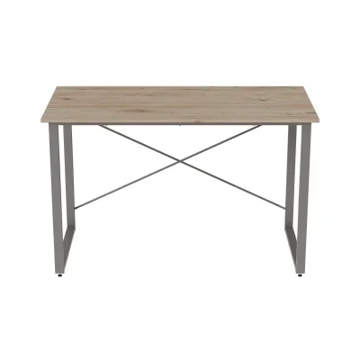 Компьютерный стол Ferrum-decor Дейв 75x120x70 серый ДСП Дуб Сан-Марино 32мм Компьютерный стол Ferrum-decor Дейв 75x120x70 серый ДСП Дуб Сан-Марино 32мм
