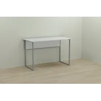 Комп'ютерний стіл Ferrum-decor Коді 75x100x60 сірий ДСП Біле 16мм