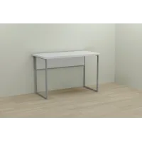 Комп'ютерний стіл Ferrum-decor Коді 75x100x60 сірий ДСП Біле 32мм