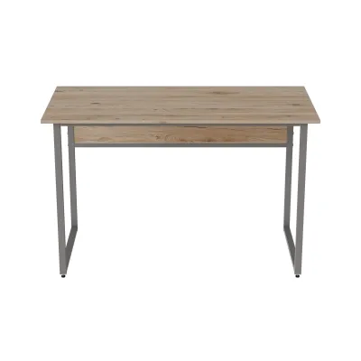 Комп'ютерний стіл Ferrum-decor Коді 75x100x60 сірий ДСП Дуб Сан-Маріно 32мм