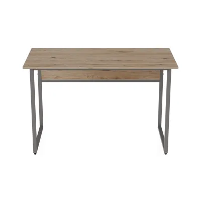 Комп'ютерний стіл Ferrum-decor Коді 75x100x70 сірий ДСП Дуб Сан-Маріно 16мм