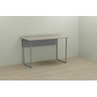 Комп'ютерний стіл Ferrum-decor Майк 75x100x70 сірий ДСП Дуб Сонома 16мм
