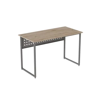 Компьютерный стол Ferrum-decor Майк 75x120x70 серый ДСП Дуб Сан-Марино 16мм