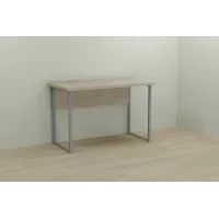 Комп'ютерний стіл Ferrum-decor Курт 75x100x70 сірий ДСП Дуб Сонома 32мм