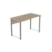 Комп'ютерний стіл Ferrum-decor Курт 75x100x70 сірий ДСП Дуб Сан-Маріно 32мм