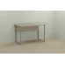 Комп'ютерний стіл Ferrum-decor Курт 75x140x70 сірий ДСП Дуб Сонома 32мм