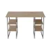 Компьютерный стол Ferrum-decor Карэн 75x120x60 серый ДСП Дуб Сан-Марино 32мм Компьютерный стол Ferrum-decor Карэн 75x120x60 серый ДСП Дуб Сан-Марино 32мм