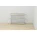 Банкетка универсальная Ferrum-decor Слайм 45x63x26 белый ДСП Дуб Сонома 16мм (XK00010)