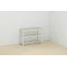 Банкетка универсальная Ferrum-decor Слайм 45x63x26 белый ДСП Дуб Сонома 16мм (XK00010)