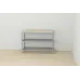 Банкетка універсальна Ferrum-decor Слайм 45x63x26 сірий ДСП Дуб Сонома 16мм (XK00016)