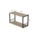 Книжная полка универсальная Ferrum-decor Стим 1 38x63x26 черный ДСП Дуб Сан-Марино 16мм (XK00020)