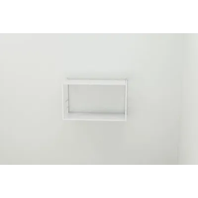 Книжная полка универсальная Ferrum-decor Стим 1 38x63x26 белый ДСП Белое 16мм (XK00025) Книжная полка универсальная Ferrum-decor Стим 1 38x63x26 белый ДСП Белое 16мм (XK00025)