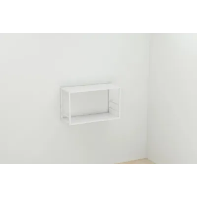 Книжная полка универсальная Ferrum-decor Стим 1 38x63x26 белый ДСП Белое 16мм (XK00025) Книжная полка универсальная Ferrum-decor Стим 1 38x63x26 белый ДСП Белое 16мм (XK00025)