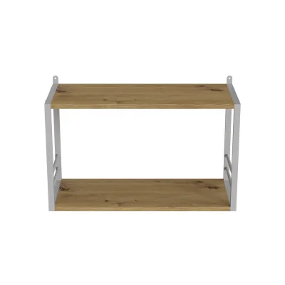 Книжная полка универсальная Ferrum-decor Стим 1 38x63x26 белый ДСП Дуб Артизан 16мм (XK00027) Книжная полка универсальная Ferrum-decor Стим 1 38x63x26 белый ДСП Дуб Артизан 16мм (XK00027)