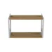 Книжная полка универсальная Ferrum-decor Стим 1 38x63x26 белый ДСП Дуб Артизан 16мм (XK00027) Книжная полка универсальная Ferrum-decor Стим 1 38x63x26 белый ДСП Дуб Артизан 16мм (XK00027)
