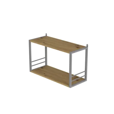 Книжная полка универсальная Ferrum-decor Стим 1 38x63x26 серый ДСП Дуб Артизан 16мм (XK00033) Книжная полка универсальная Ferrum-decor Стим 1 38x63x26 серый ДСП Дуб Артизан 16мм (XK00033)