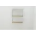 Книжкова полиця універсальна Ferrum-decor Стім 2 74x63x26 білий ДСП Дуб Сонома 16мм (XK00046)