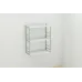 Книжная полка универсальная Ferrum-decor Стим 2 74x63x26 серый ДСП Белое 16мм (XK00049)