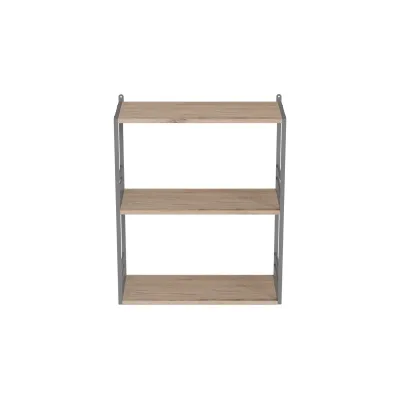 Книжкова полиця універсальна Ferrum-decor Стім 2 74x63x26 сірий ДСП Дуб Сан-Маріно 16мм (XK00050) Книжкова полиця універсальна Ferrum-decor Стім 2 74x63x26 сірий ДСП Дуб Сан-Маріно 16мм (XK00050)