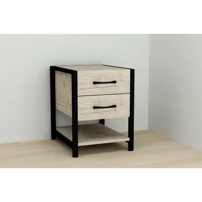 Тумба Ferrum-decor Вивьен 2/1 50x41x40 см Дуб (XK00128) Тумба Ferrum-decor Вивьен 2/1 50x41x40 см Дуб (XK00128)