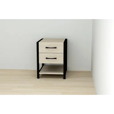 Тумба Ferrum-decor Вивьен 2/1 50x41x40 см Дуб Сонома (XK00130) Тумба Ferrum-decor Вивьен 2/1 50x41x40 см Дуб Сонома (XK00130)