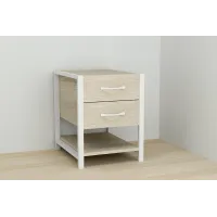 Тумба Ferrum-decor Вивьен 2/1 50x41x40 см Дуб Сонома (XK00136)