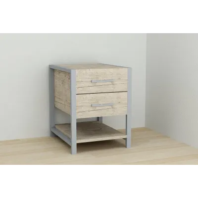 Тумба Ferrum-decor Вивьен 2/1 50x41x40 см Дуб (XK00140) Тумба Ferrum-decor Вивьен 2/1 50x41x40 см Дуб (XK00140)
