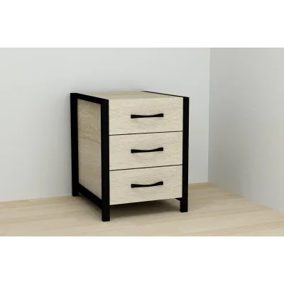 Тумба Ferrum-decor Вивьен 3 50x41x40 см Дуб Сонома (XK00148) Тумба Ferrum-decor Вивьен 3 50x41x40 см Дуб Сонома (XK00148)