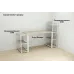 Письмовий стіл Ferrum-decor Конект 75x120x60 см Дуб сонома (XK00172) Письмовий стіл Ferrum-decor Конект 75x120x60 см Дуб сонома (XK00172)