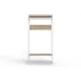 Вешалка напольная Ferrum-decor Трелис 15 180x90x38 см Дуб / Белый (XK00332)