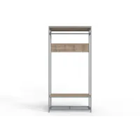 Вешалка напольная Ferrum-decor Трелис 15 180x90x38 см Дуб / Серый (XK00338)