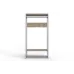 Вешалка напольная Ferrum-decor Трелис 15 180x90x38 см Дуб / Серый (XK00338)