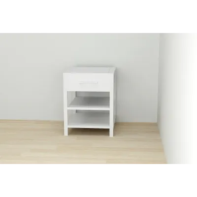 Тумба Ferrum-decor Вів'єн 1/2 50x41x40 см Білий (XK00079)