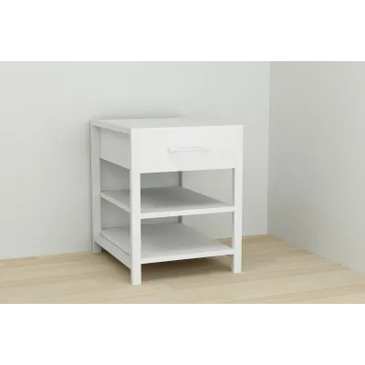 Тумба Ferrum-decor Вивьен 1/2 50x41x40 см Белый (XK00079) Тумба Ferrum-decor Вивьен 1/2 50x41x40 см Белый (XK00079)
